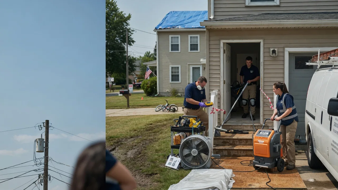 Water Damage Repair in Derma, MS near me